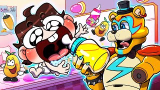 [Animation]🥭Delicious Freddy's Bottle Candy Jelly!🍼 | FNAF Security Breach Animation | SLIME CAT