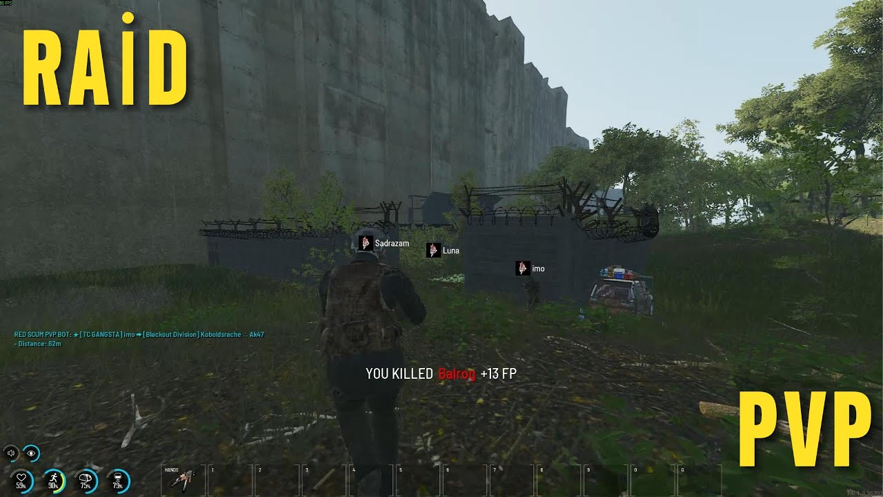 Red Scum SCUM RED SERVER RAİD&PvP 22 #scum #survival #event #pvp #raid - YouTube