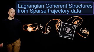 Using sparse trajectory data to find Lagrangian Coherent Structures (LCS) in fluid flows