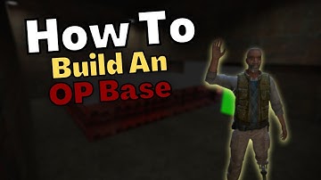 How to BUILD an OP BASE in ELITELUPUS DarkRP?!?!