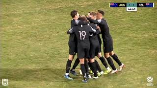 Watch the extended highlights of des buckingham's new zealand u-23's
taking on their australian rivals in campbelltown. next step for team
is ofc...