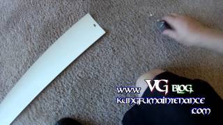 One Nice Easy Little Trick For Repairing Broken Vertical Blinds Slats Vanes