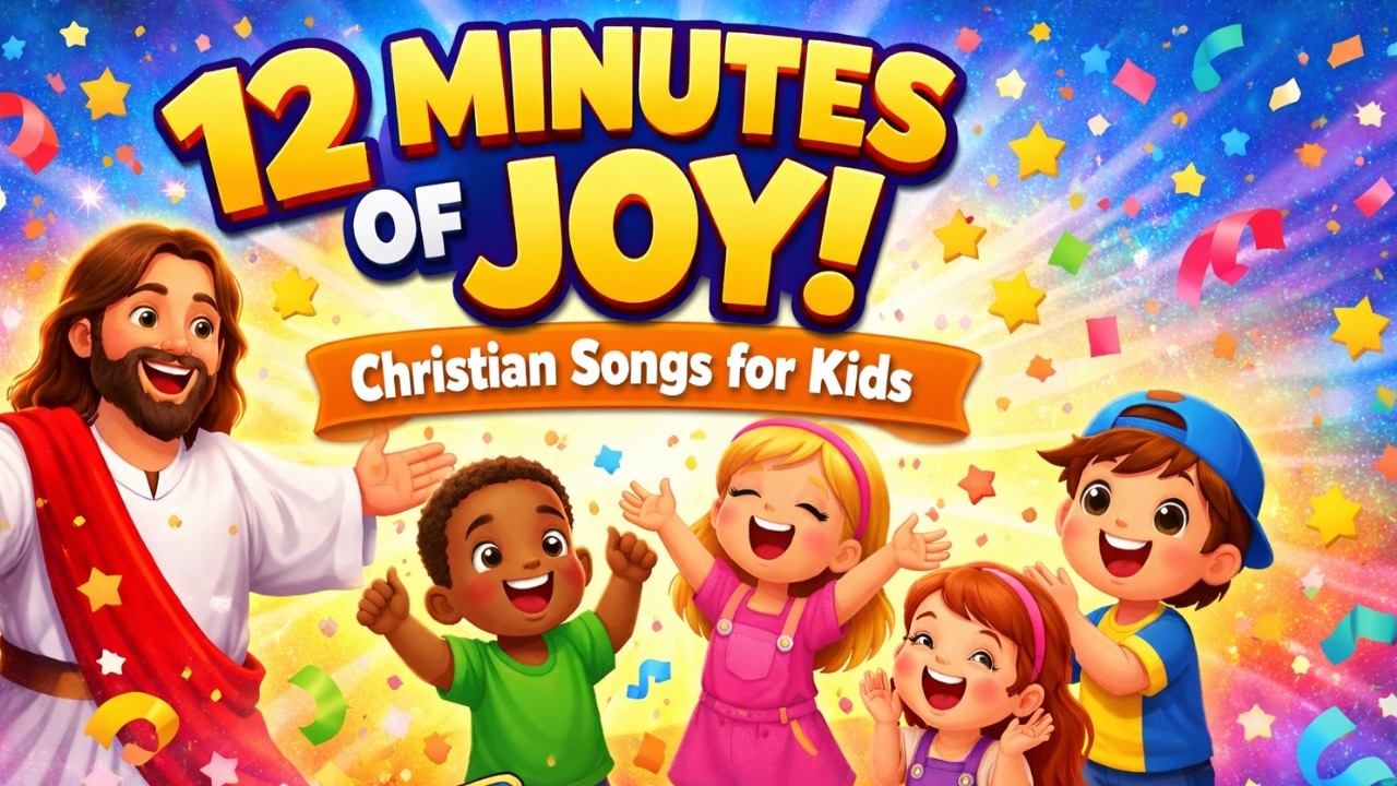 12 Minutes of Christian Songs for Kids 🙏 | Bible Worship, Dance & Fun Compilation | KIDDIES BIBLE TV