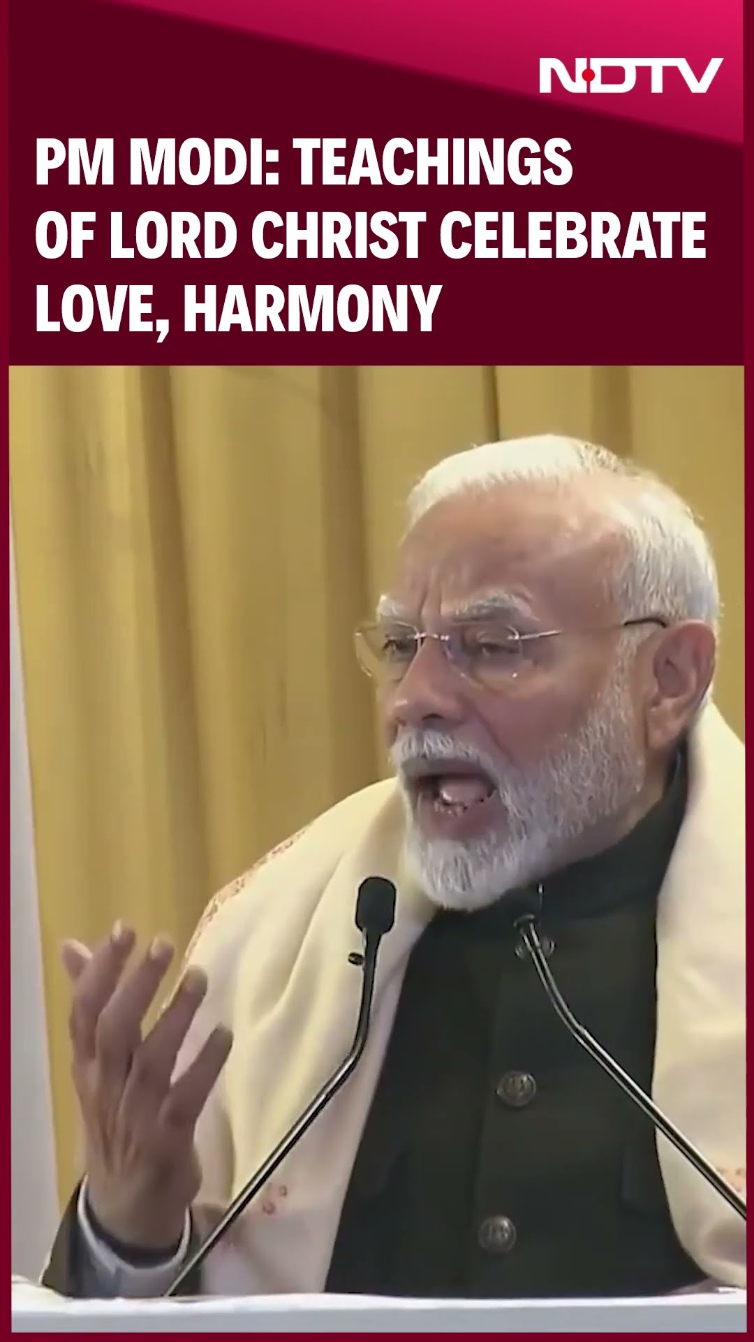 PM Modi Attends Christmas Celebrations, Congratulates CBCI on 80th Anniversary
