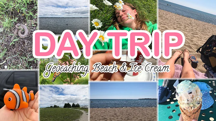 Fun Day Trip to The Beach! (geocaching, beach & ice cream)