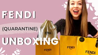 FENDI MINI PEEKABOO UNBOXING 2020! Handbag unboxing, reveal and modelling shots ❤️