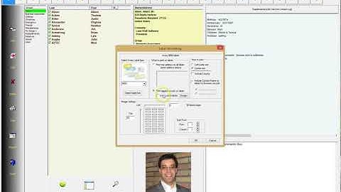 How to use the Label Designer for Contact Wolf Address Book Software