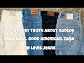 The honest truth about Agolde, Madewell, Good American, Zara and Levis jeans for curvy women