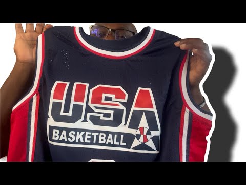 Michael Jordan 1992 TEAM USA 100％ &amp; 400％ Nike Michael Jordan #9 USA 1992 Basketball Olympic Jersey