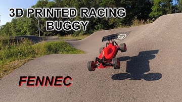 FENNEC – 3D Printed RC Racing Buggy (1:10) | Full Build + Track & Drift Test