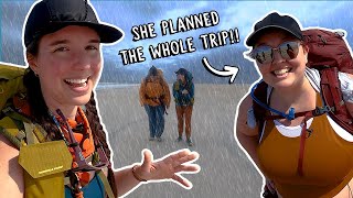 My Friend's FIRST TIME Planning a BACKPACKING TRIP!! | Miranda in the Wild