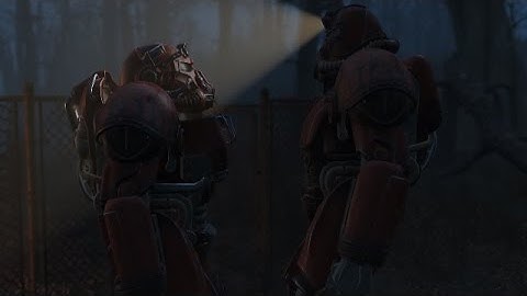 Fallout4 Quick Tip: How to Activate Headlamp and Give Companion Power Armor