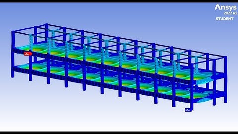 Analysis of Two-Storey Reinforced Concrete Building Structure - Ansys Mechanical (Part I)
