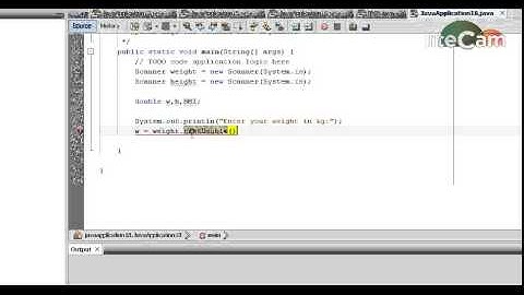 Tutorial Simple BMI code Using Java Netbeans IDE