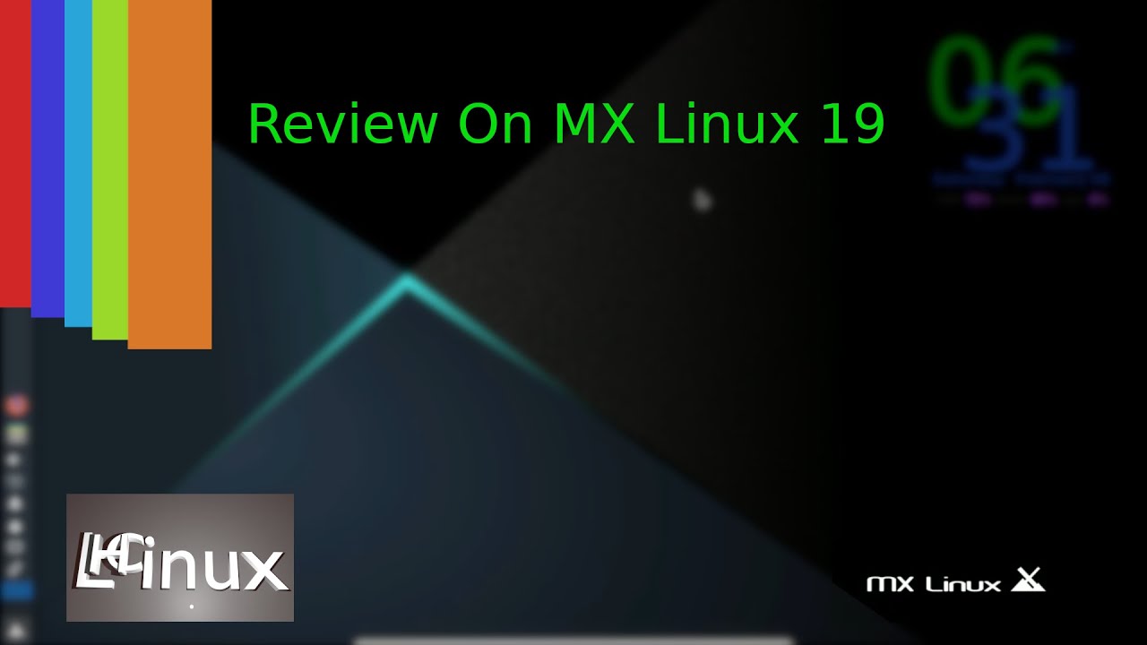 Review On MX Linux 19 : New Light form Debian - YouTube