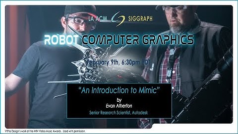 An Introduction to Mimic - Robot Computer Graphics [6/8]
