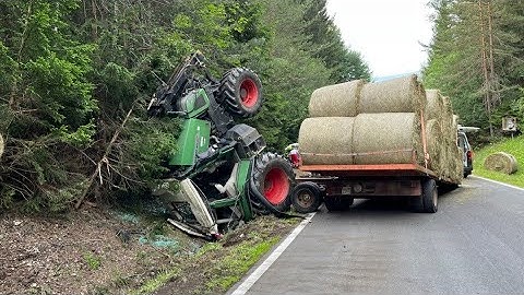 Dwaas Op Een Tractor, Tractor Landbouw Tractor Games Waard Miljoenen Dollars. Een Ongeluk In De Modd