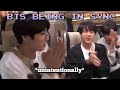 bts being in sync