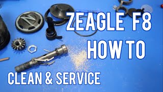 How to Clean & service Zeagle F8 Regulator