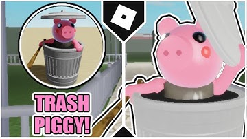How to get "TRASH PIGGY" BADGE + TRASH PIGGY MORPH in PIGGY BOOK 2 ROLEPLAY! [ROBLOX]