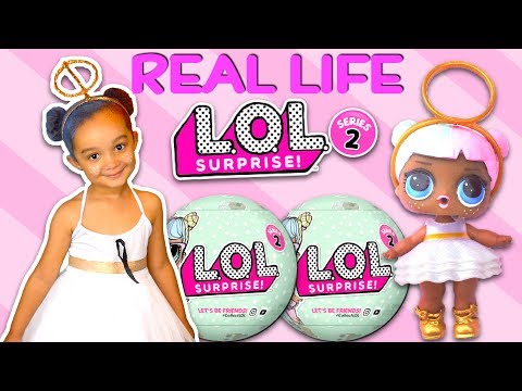 SERIES 2 REAL LIFE LOL SURPRISE DOLL, SPITS PEES CRIES