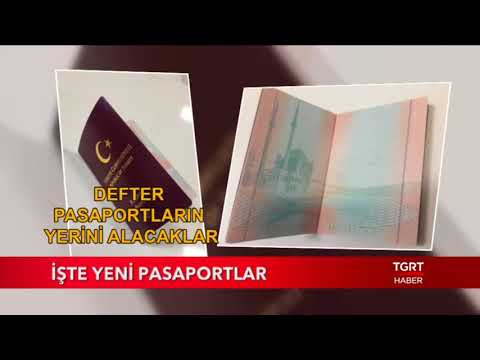 İşte Yeni Pasaportlar