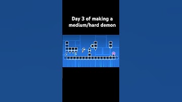 Day 3 of making a medium/hard demon #gameplay #gd #geometrydash #layout