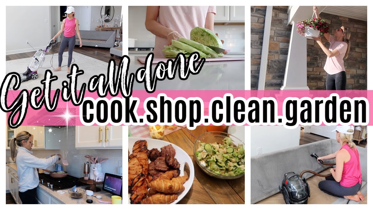 *NEW* GET IT ALL DONE COOKING, CLEANING, SHOPPING, GARDENING TIFFANI BEASTON HOMEMAKING SPRING 2022