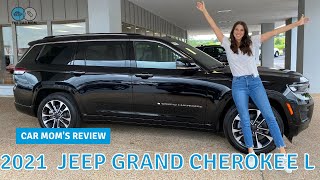 I have a crush on the 2021 Jeep Grand Cherokee L | CAR MOM TOUR