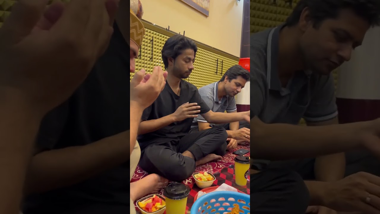 Last roza iftar with my team🤲🤗❤️