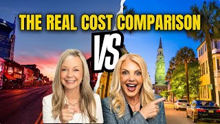 Discover the Real Cost of Living: Charleston, South Carolina vs Nashville!