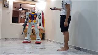 Live streaming the disassembly of a 1/12 scale Gundam - YouTube