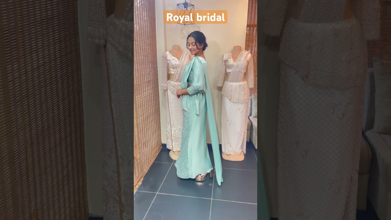 New Kandyan saree design 