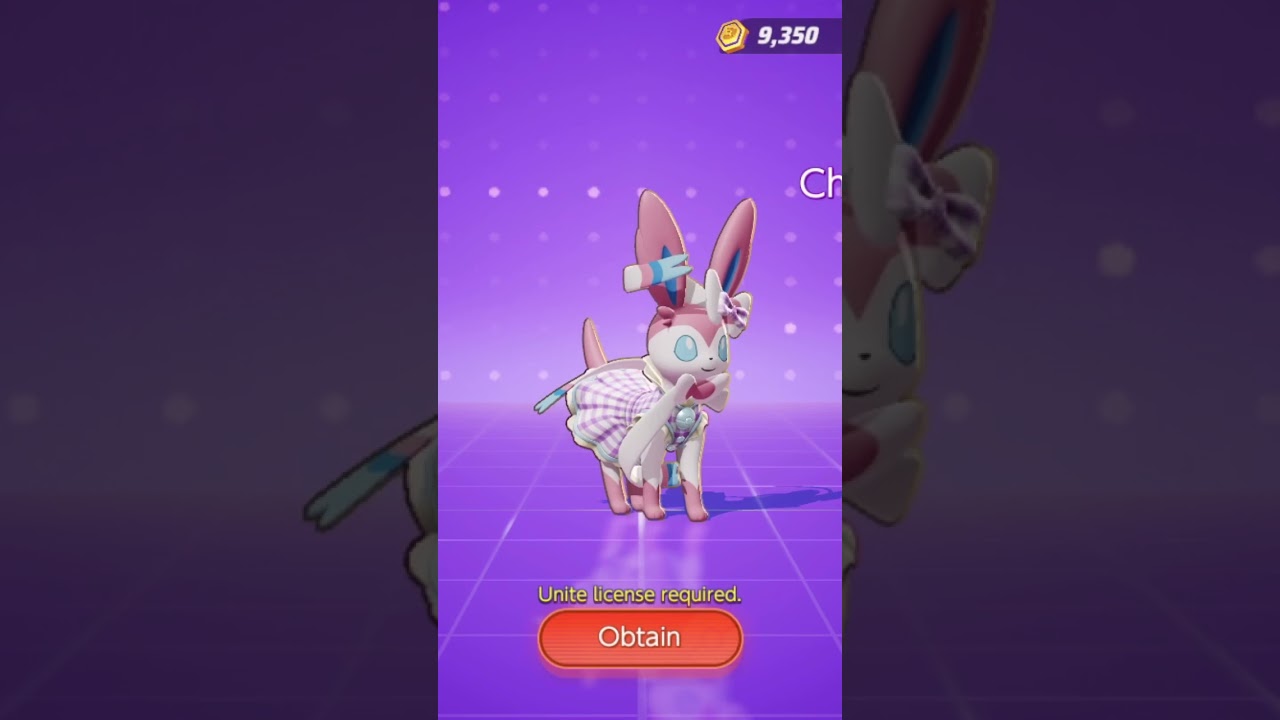 New Checkered Style Sylveon Holowear | Pokemon Unite 