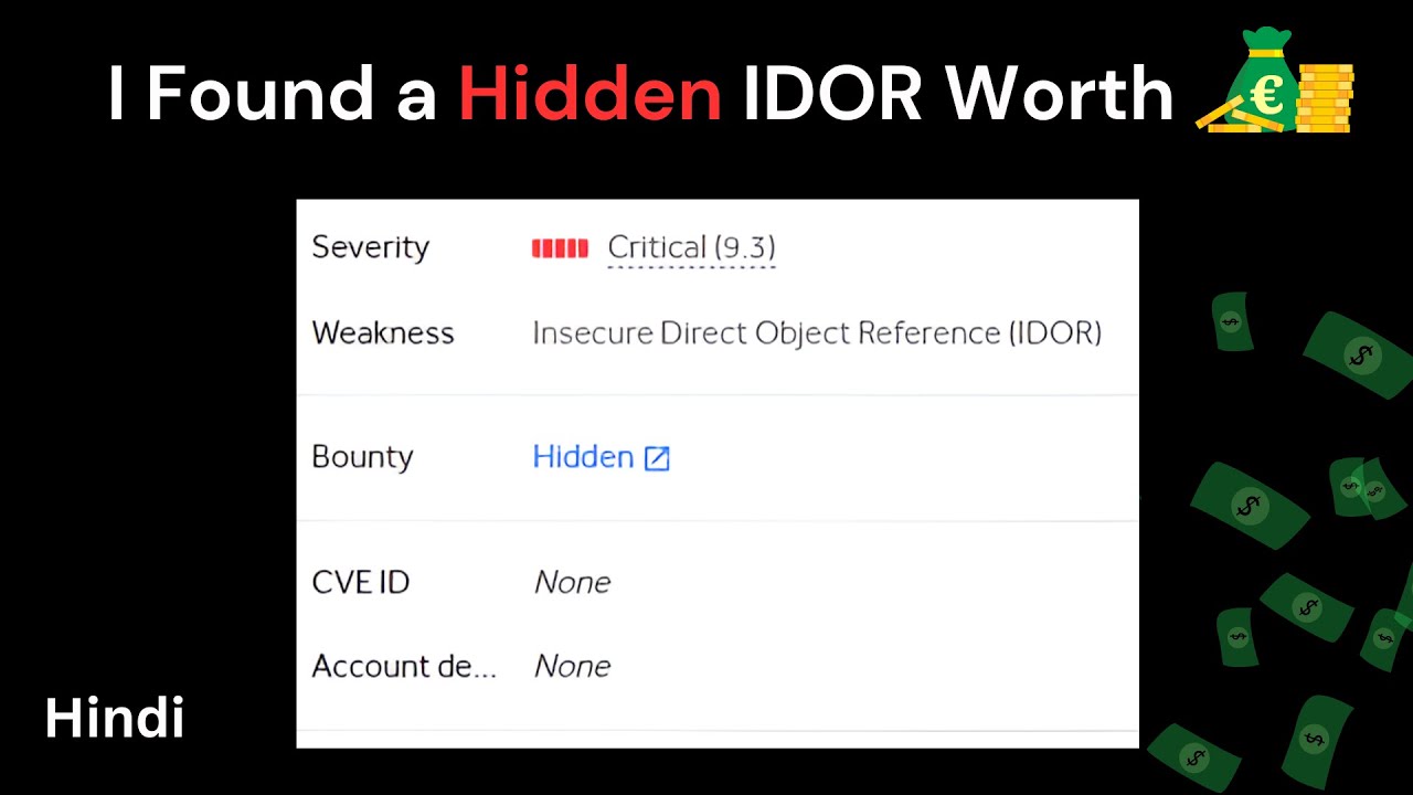 Hidden IDOR in Cookies: How I Earned 🤑 - YouTube