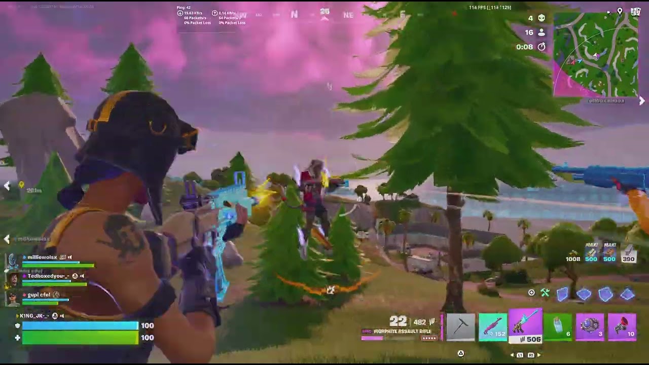 Kids get cliped in reload