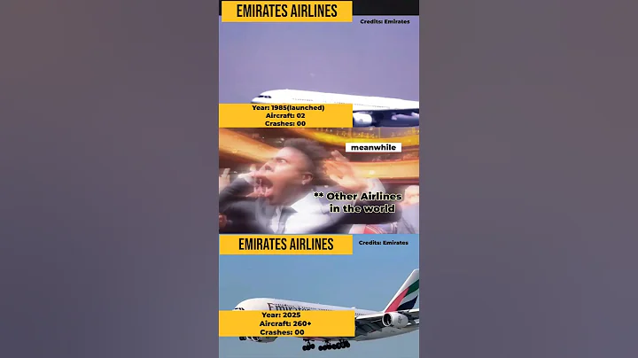 Emirates Airlines From 1985 to 2025 🫡 #aviation #emirates #shorts #youtubeshorts #shortsfeed