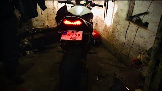 Kawasaki Z1000 no exhaust/Kawasaki Z1000 без глушителей