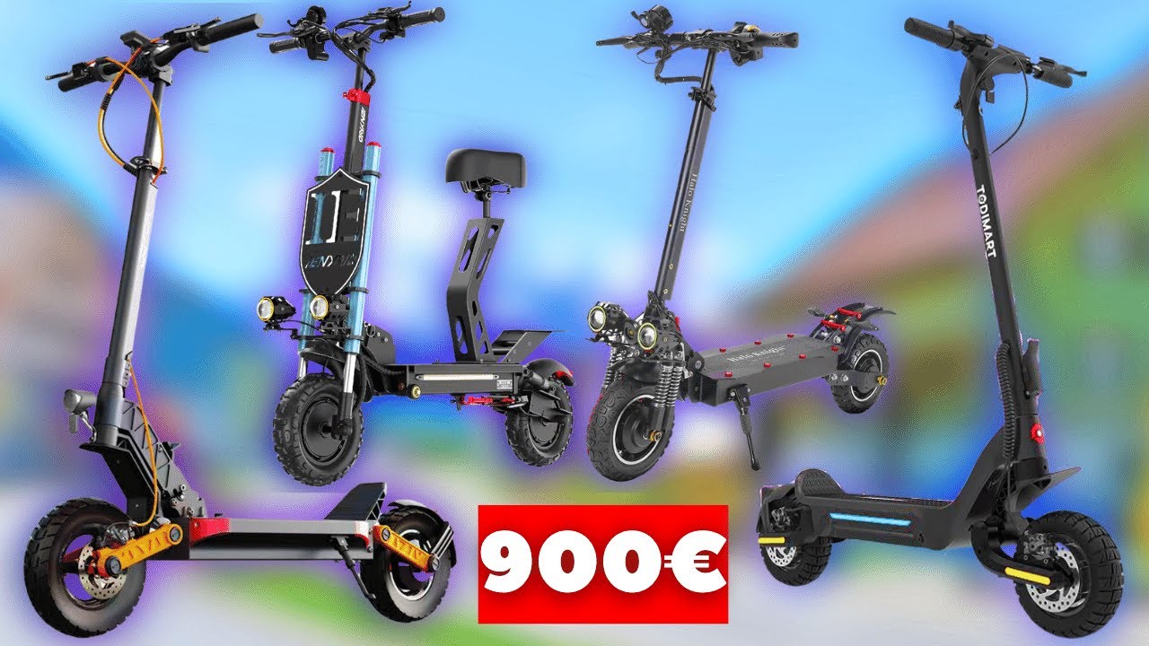 TOP 3 DES MEILLEURES TROTTINETTES ÉLECTRIQUES À 900 EUROS ! TROTTINETTES  ÉLECTRIQUES PUISSANTES ! 