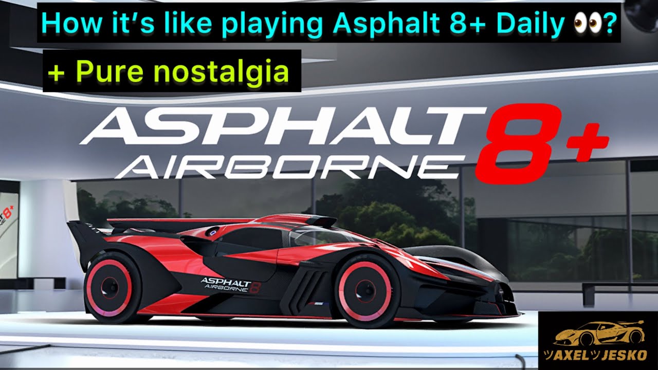 How it's like Playing Asphalt 8 + Arcade Daily | Nostalgia