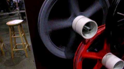 VCR-powered Automatic Cat Feeder at Maker Faire 2009