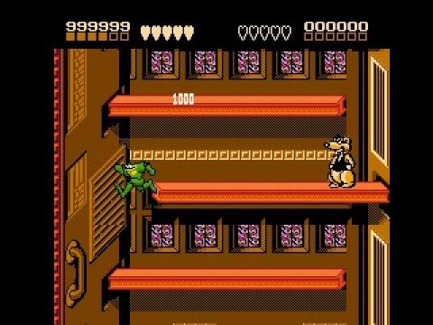 Battletoads NES Direto Do Famiclone - Desafio Zerar Sem Perder Continue 