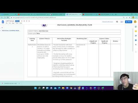 INDIVIDUAL LEARNING MONITORING PLAN (ILMP) BY DEPED - EXPLAINED BY MASTER TEACHER