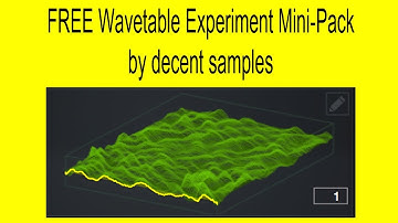 FREE Wavetable Experiment Mini Pack by decent samples