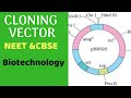 Cloning Vector || NEET CBSE || Biotechnology || Vinay Biology