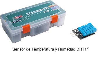 ELEGOO 🎯. SK 010: SENSOR DE TEMPERATURA Y HUMEDAD DHT-11.