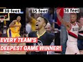 Every NBA Team's Deepest Game-Winner! (Since 2000)