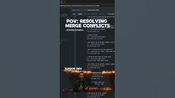 Resolving merge conflicts #coding #programming