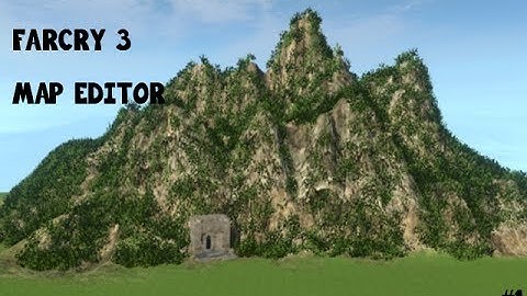 Farcry3 map editor tips/building #1 tunnels and mountains