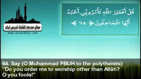 تلاوة خاشعة من سورة الزمر    الآية 53 إلى نهاية السورة    للقارئ إدريس أبكر Quran